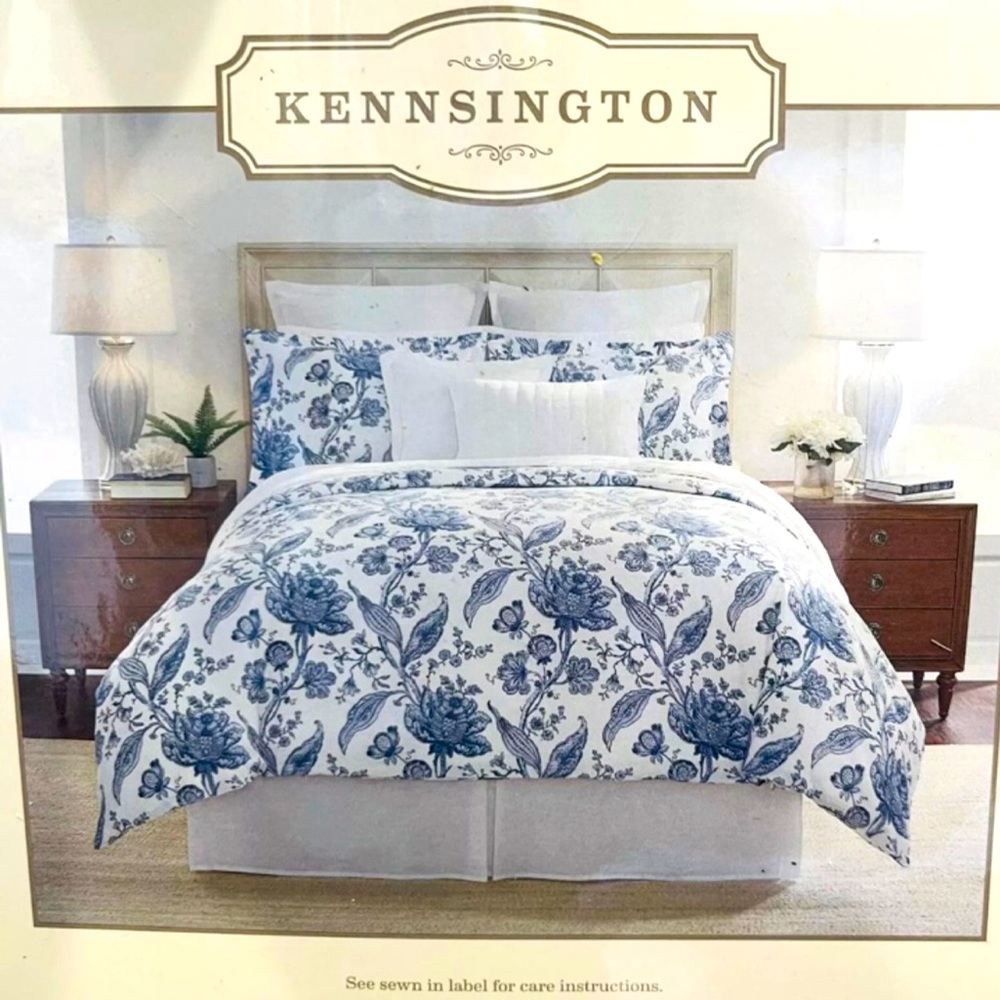 NWT! Southern Living Kennsington Sateen Duvet Set!